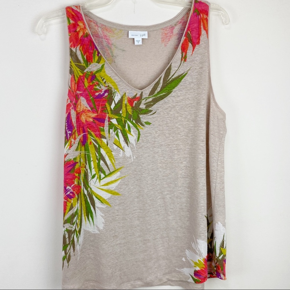 J. Jill - Love Linen sleeveless tank top